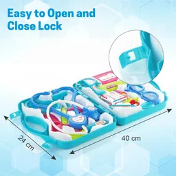 aditi toys DOCTOR PLAYSET WITH SUITCASE/BOYS/GIRLS/KIDS | 3+Yrs | BIS APPROVED image 3