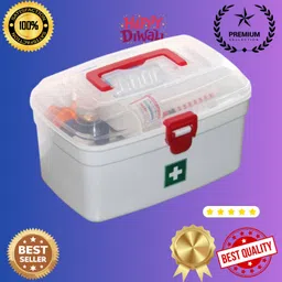 moira international Rectangular Medicine Box, Medical Box, First aid Box, Multi Purpose Box_FI39 First Aid Kit-picture-44