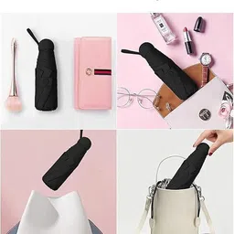 biyali Umbrella, Mini Folding Windproof & Compact UV Umbrella for Sun Protection Rain Umbrella image 3