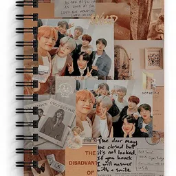 craft maniacs NEW BTS 2022 COLLECTION A5 Diary RULED 160 Pages-picture-25