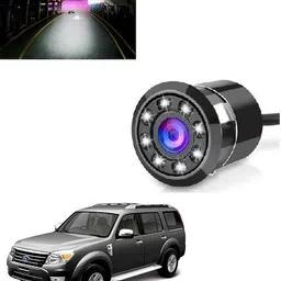 slshilpa LED Night Vision HD Back Camera Compatible With Ford Endeavour Old Reverse Assist Camera System image 1