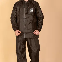 Solid Men Raincoat-image-2