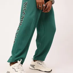 Kook N Keech Men Varsity Vibes Meets Street Utility Relaxed Fit Joggers image 3