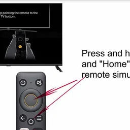 TrustEdge Realme Voice Remote Remote for Smart 4K Android LED OLED QLED TV Realme Remote Controller image 4