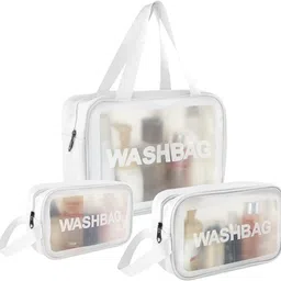 aasaish Women White Cosmetic Bag-picture-24