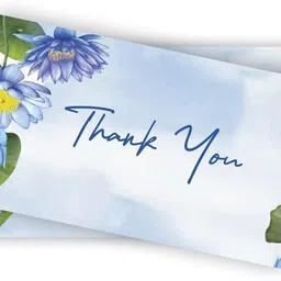 jacklabels Thank You Cards for Return Gifts, Stylish Floral Design, Business & Greeting Card-picture-11