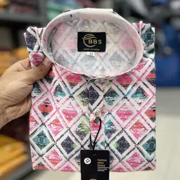 mentific Men Printed Cotton Blend Straight Kurta-picture-26