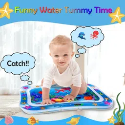 shivay enterpriise Silicone Baby Play Mat Inflatable Bed image 2