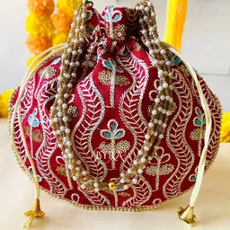 byra Women Maroon Potli-picture-17