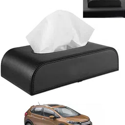maties Leathrite New Design Black D-Shape Tissue Holder For-WRV Honda 2017 Vehicle Tissue Dispenser-picture-22