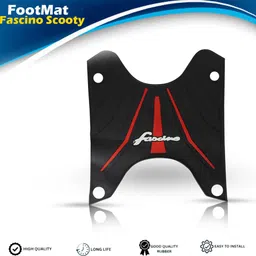 weyride Scooter Scooty Mat Two Wheeler Floor Foot Mat for Fascino Way_a1 Yamaha Fascino Two Wheeler Mat-picture-13