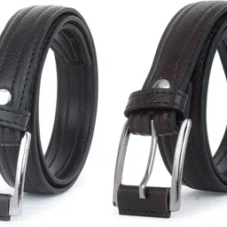 zacharias Boys Casual, Formal, Party Black, Brown Synthetic Belt-picture-20