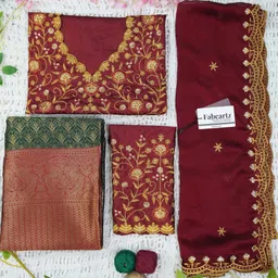 payu Self Design Semi Stitched Lehenga Choli image 2