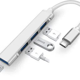 GAZITOE TYPE C TO USB HUB 4 PORT Data Card image 3
