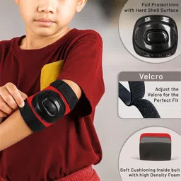 jaspo Trainers Protective Set for Skating, Cycling and Skateboarding for 6-11 years Skating Kit image 3