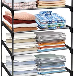 philoshop Bookcase_wardrobe Carbon Steel Collapsible Wardrobe image 2