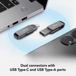 Lexar Dual Type C D400 USB 256GB Dual Flash Drive 3.2 OTG Drive 256 GB OTG Drive Compatible with Desktop Computer, Mobile, Laptop USB 3.2 Metal Case image 3