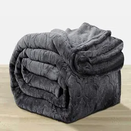 swikon star Self Design Double Mink Blanket for Heavy Winter-picture-24