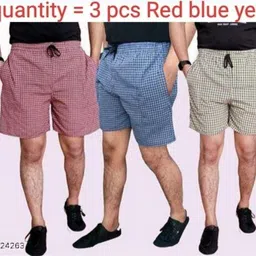 massive enterprises Pack of 3 Checkered Men Boxer-picture-37