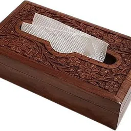 homenrich Wooden Tissue Box Napkin Holder-picture-21