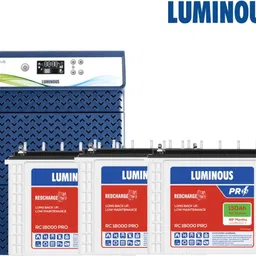 luminous Optimus 3800+ (3.5Kva 36V) Inverter with 3N Redcharge RC18000 Pro Tubular Inverter Battery-picture-18