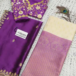 fabcartz Self Design Semi Stitched Lehenga Choli image 4