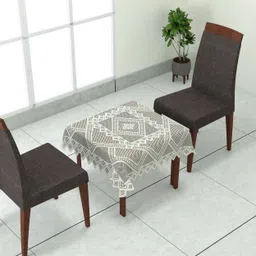 wisehome Cotton 2 Seater Floral Table Cover-picture-28