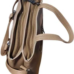 mscollections Beige Women Hobo MS Fashionable Party And Office Wear Sling Bag For Womens And Girls (Pack Of 1) image 3