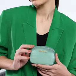 sassora Women Green Coin Purse-picture-20