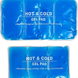 lisamed Three & Four Section Transparent & Reusable Gel Pack For Pain Relief (2 Pack) Hot & Cold Pack-picture-27