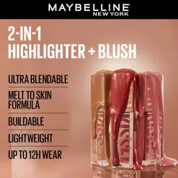 maybelline new york Sunkisser Highlighter + Blush, 12H Wear, Burnt Sky image 2