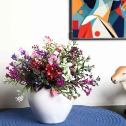 foliyaj Multicolor Artificial Plant With Pot-picture-2