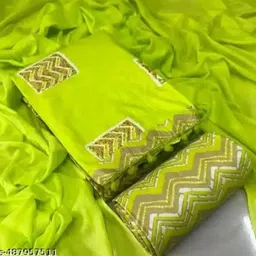 krishna boutique Unstitched Pure Cotton Salwar Suit Material Printed-picture-33