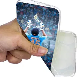 zaplab Back Cover for REDMI Note 13 Pro+ 5G, MZB0GK7IN Hitman Rohit Sharma back cover image 2