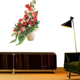 my celebrat 76.2 cm Flower Pot Self Adhesive Sticker image 2