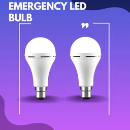 guggu Rechargeable Emergency Bulb Inverter Bulb for home 4Hr battery backup_Pack4 H146 3 hrs Bulb Emergency Light image 1