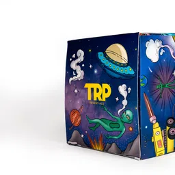 trp Marko - II Brown Rolling Paper and Filter with Pouch Unruled King Size 13 gsm Drawing Paper image 3