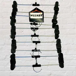 weensy Clip Hangers Pack of 10 Steel Saree Pack of 10 Hangers For Saree image 3