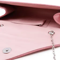 zevora Party, Formal, Casual PinkClutch image 4