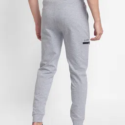 spykar Men Solid Grey Track Pants image 2