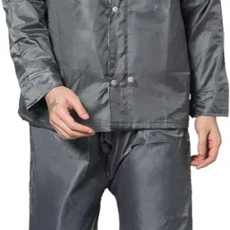 the rainberry Solid Men Raincoat image 5