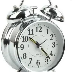 kyotobag Analog Silver Clock image 3