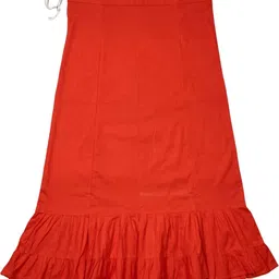 Belizs Lava Red Pure Cotton Petticoat image 2
