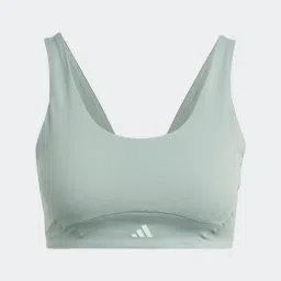adidas coreflow luxe studio medium-support bra women studio women studio image 4