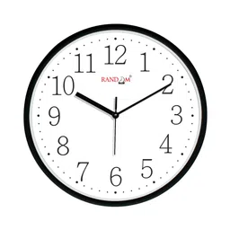 random Plastic 12 Inch Wall Clock image 4