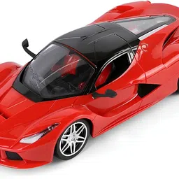cannycubs Rechargeable Super Car with SMOKE Function, Lights & Openable Doors image 3