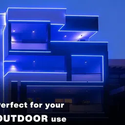 dr mureco 6500 LEDs 50 m Blue Steady Strip Rice Lights image 2