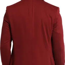 turtle Men Solid Single Breasted Casual Blazer image 2