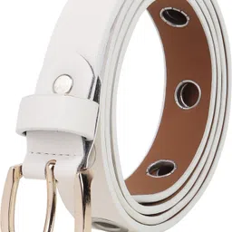 kastner Women Casual White Artificial Leather Belt-picture-24