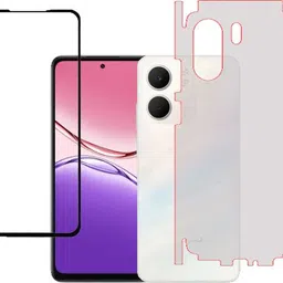 AARERED Front and Back Tempered Glass for OPPO A5X, oppo a5x image 1